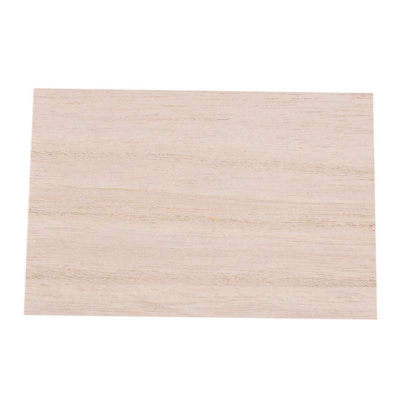 40pcs Wooden Plate 150 X 100 X 2mm for House Ship Craft Model Diy