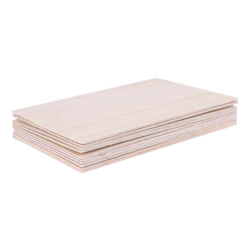 40pcs Wooden Plate 150 X 100 X 2mm for House Ship Craft Model Diy