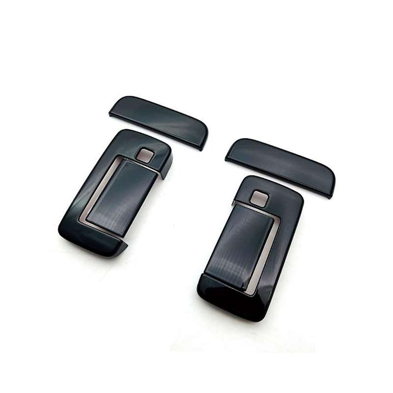 4pcs Exterior Side Door Handle Frame Cover Trim with Smart Hole
