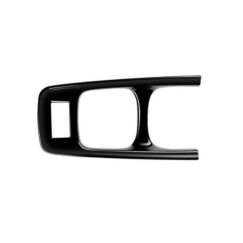 Central Control Cup Frame Panel Water Cup Holder Cover Bright Black