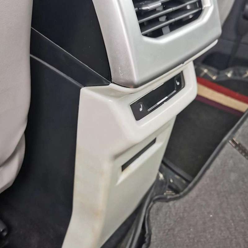 For Id.6x 2022 Car Rear Exhaust Air Vent Kick Plate Cover Decoration