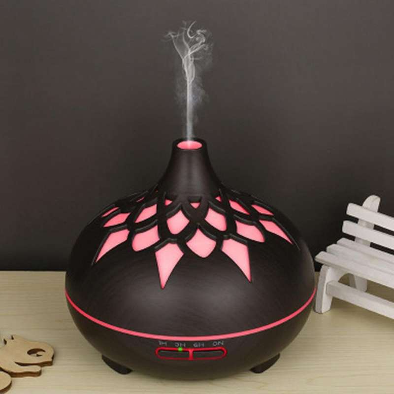 500ml Aroma Diffuser Air Humidifier Night Lights for Home Us Plug B