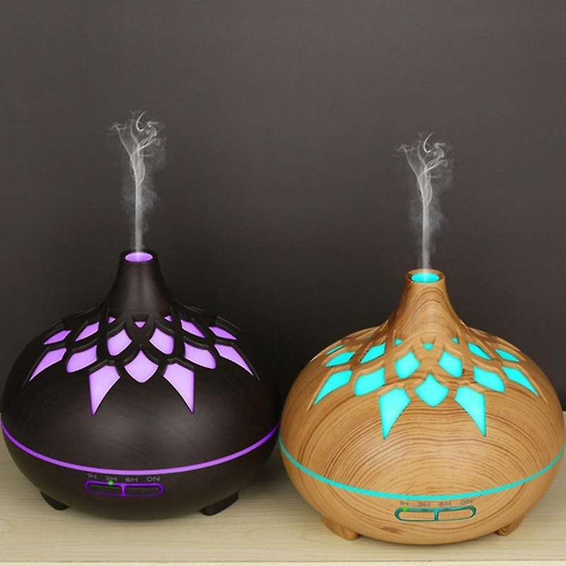 500ml Aroma Diffuser Air Humidifier Night Lights for Home Us Plug B