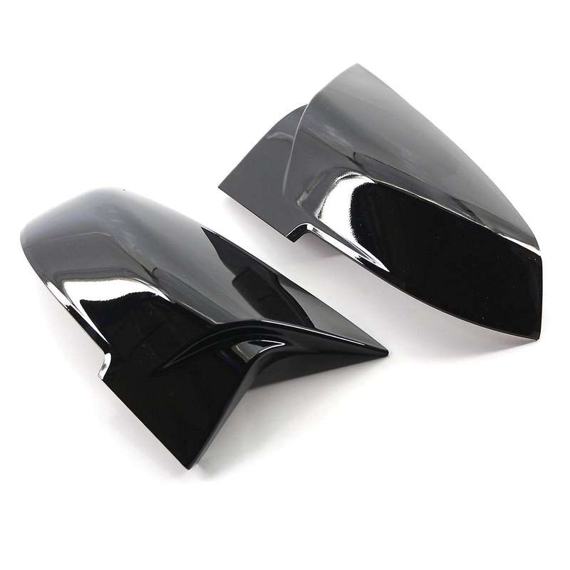 1 Pair Glossy Black Side Mirror Cover for -bmw F20 F21 F23 F87 M2 F30