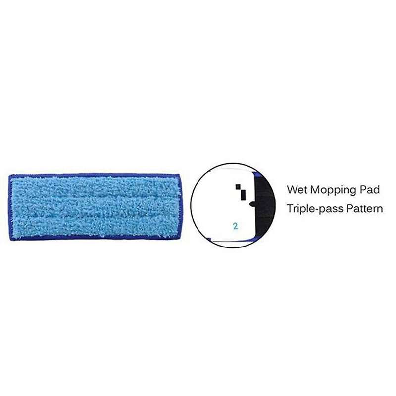Washable Wet Mopping Pads Cloth for Irobot Braava Jet 240 241