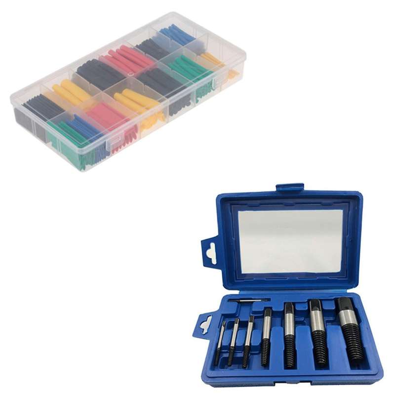 8 Pcs Screw Extractor Set,damaged Screw Water Pipe Remover Set