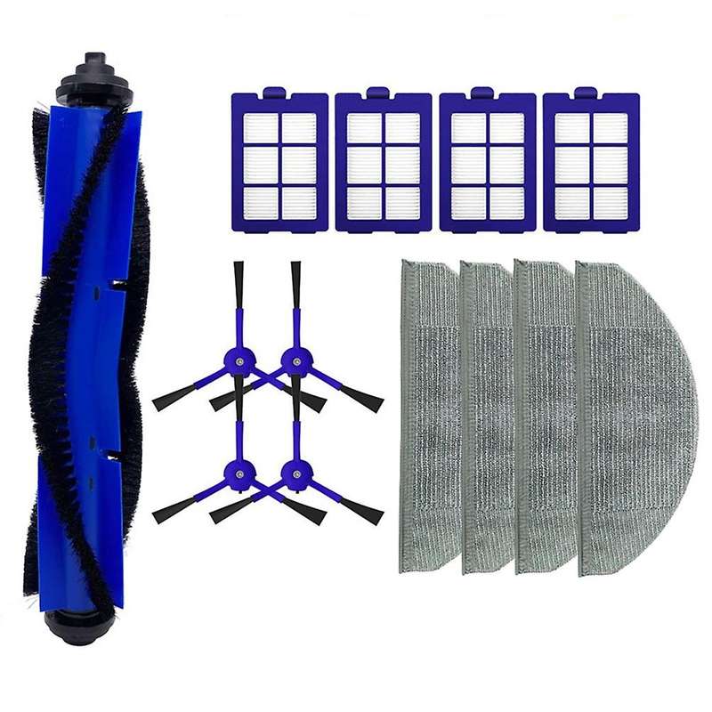 Replacement Roller Brush Side Brush Hepa Filter Mop Pads for Eufy
