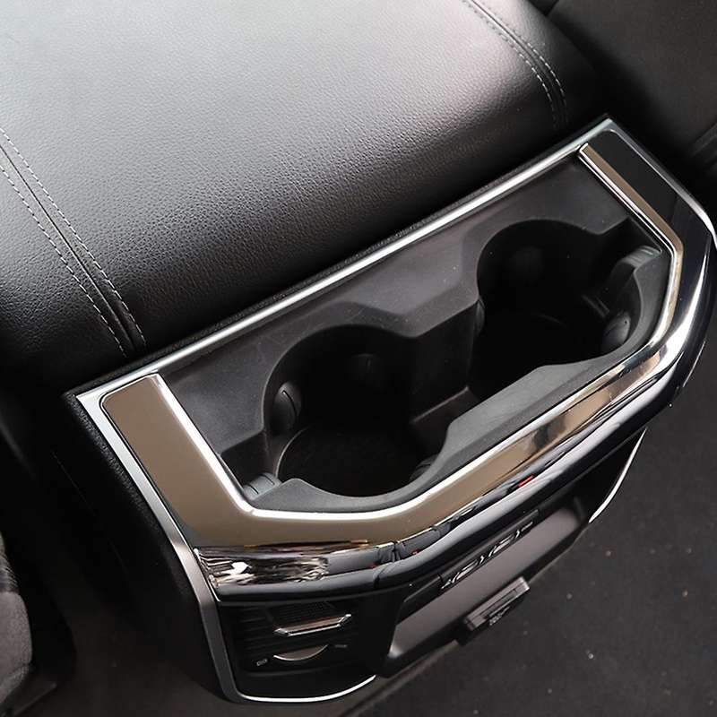 Car Cup Holder Panel for Dodge Ram 2018-2022, Silver