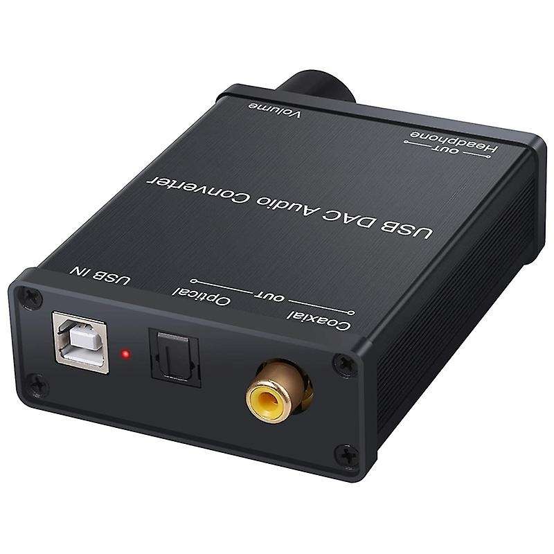 Usb to Coaxial S/pdif Optical 3.5mm/6.3mm Headphone Audio Converter