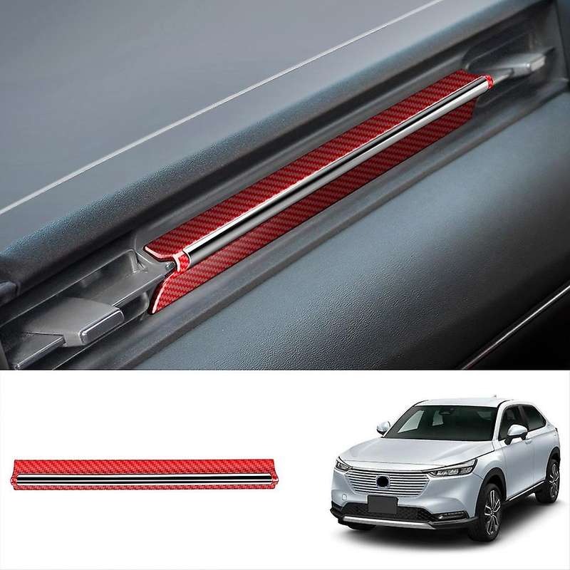 Car Carbon Fiber Air Vent Outlet Trim for Honda Vezel Hrv 2021 2022