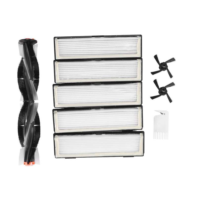 Hepa Filter Side Brush Filters Parts(9pcs)
