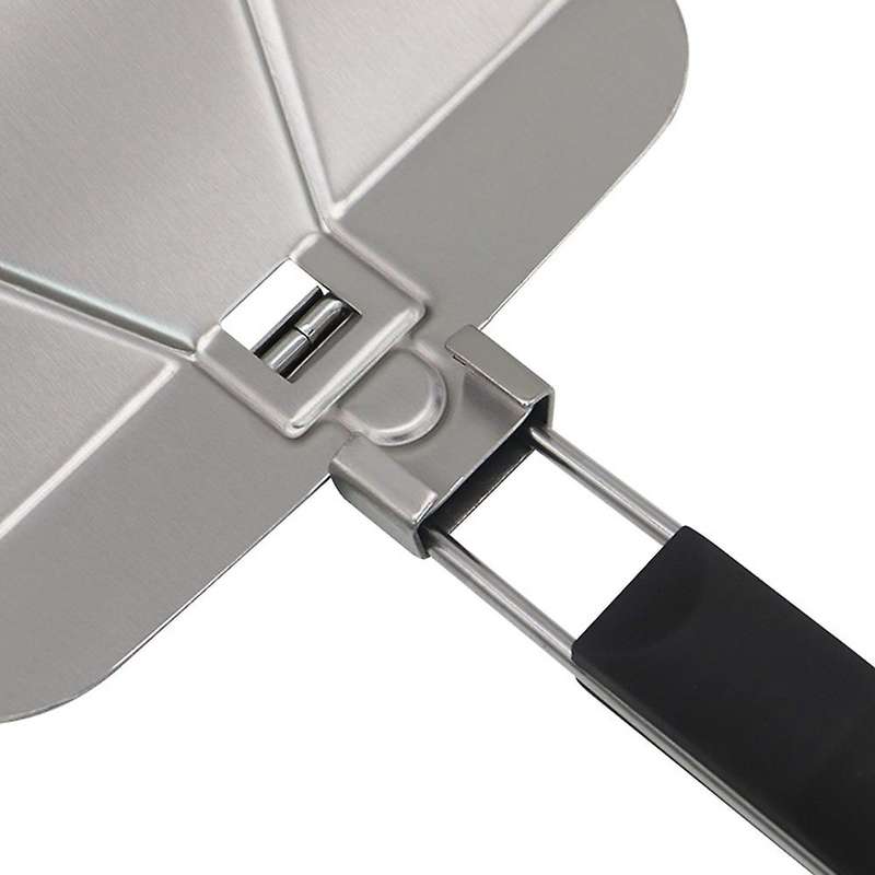 Pizza Shovel Stainless Steel Pizza Peel with Folding Handle