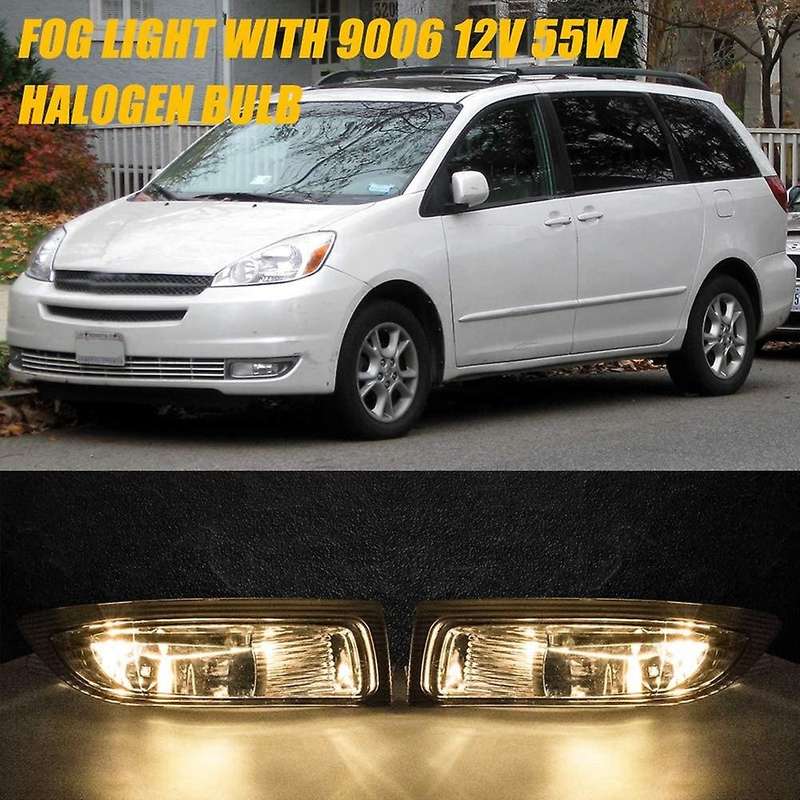 81210ae010 for Sienna 2004 2005 Car Front Fog Lamp Clear Lens Left