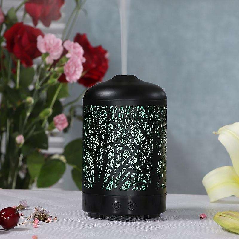 Metal Tree Essential Oil Diffuser 100ml Aroma Diffuser Eu Plug