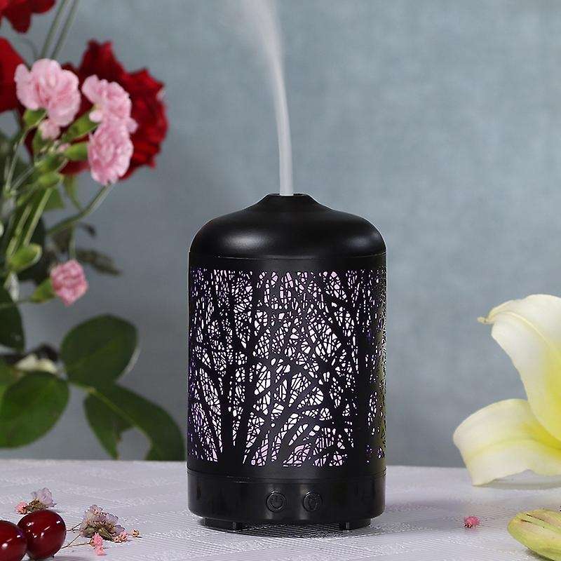 Metal Tree Essential Oil Diffuser 100ml Aroma Diffuser Eu Plug