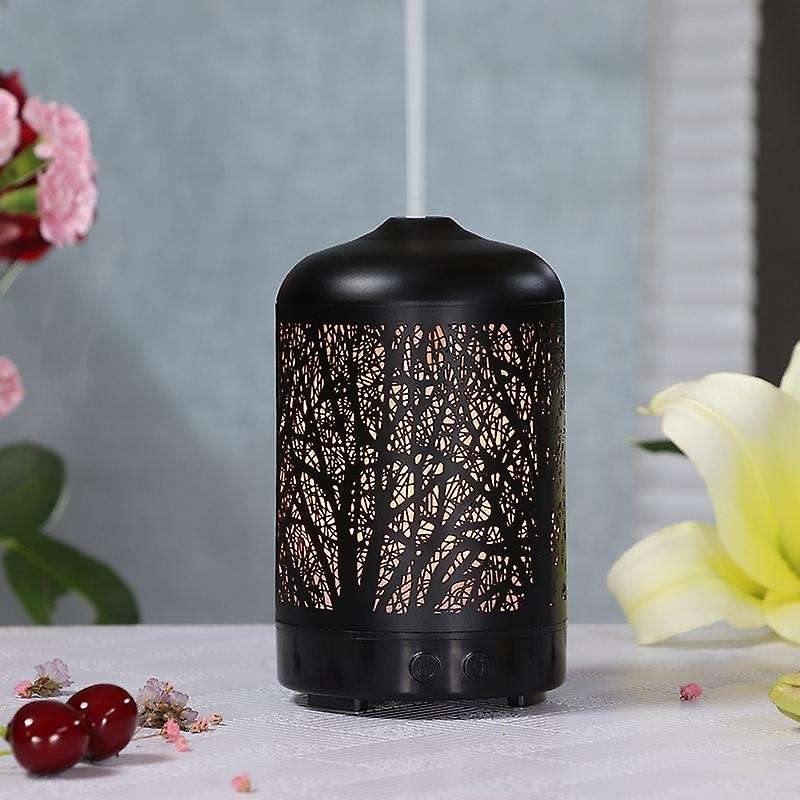 Metal Tree Essential Oil Diffuser 100ml Aroma Diffuser Eu Plug