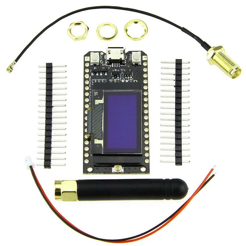 Bluetooth Wifi Esp-32 Development Board Module Lora32  with Antenna