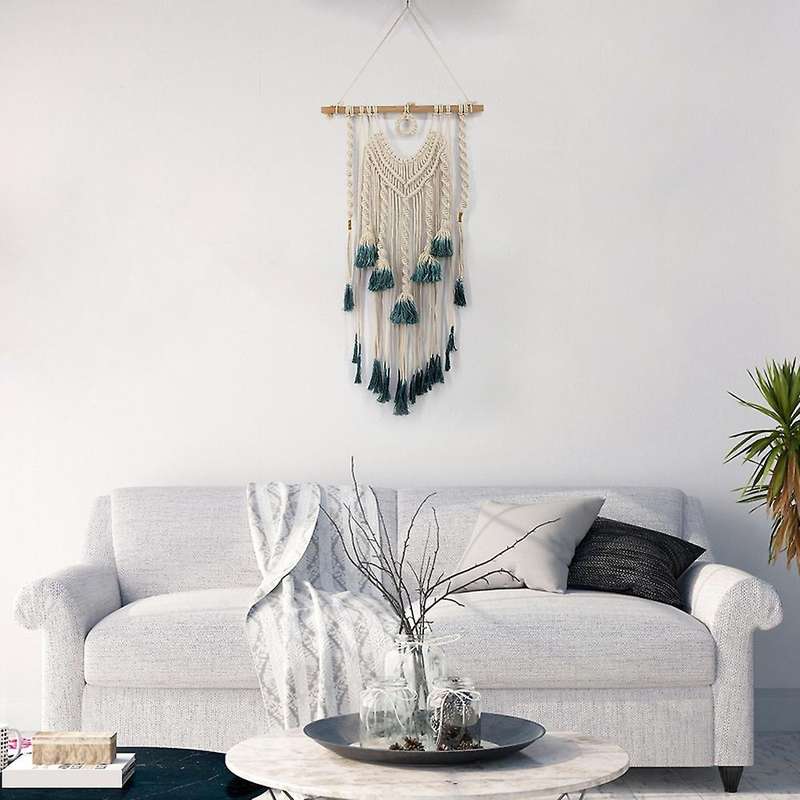 Macrame Wall Hanging Tapestry Decor for Wedding Party Home Backdrop
