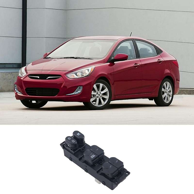 Electric Power Window Switch 93570-0u000 for Hyundai Rhd Black