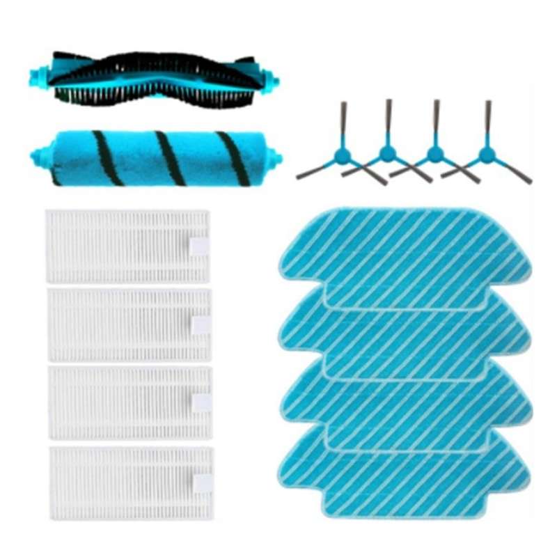 For Cecotec Conga 4090 5090 Roller Soft Brush Hepa Filter Mop Cloth