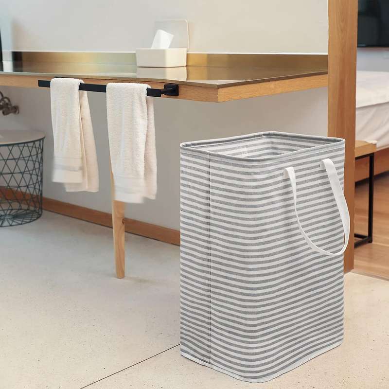 Large Waterproof Clothes Hamper Organizer, Collapsible Lightweight