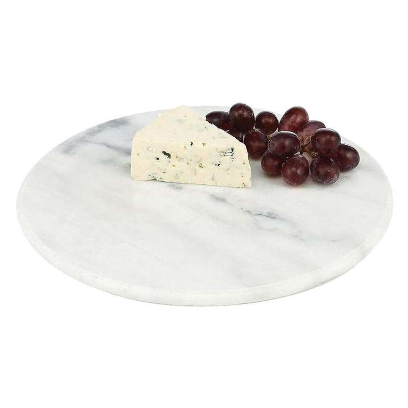 Marble Disc Hotel Household Cosmetics Storage Tray Cake Fruit Tray