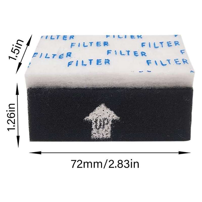 16 Pack Pre-filter Set for Hoover Impulse Bh53020 Vacuum Cleaners