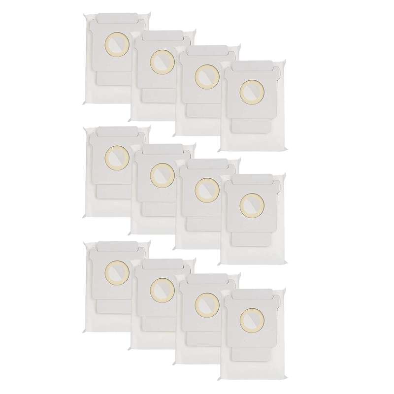 12 Pack Dust Bags for Irobot Roomba I7 E5 E6 S9 I & S Series Parts