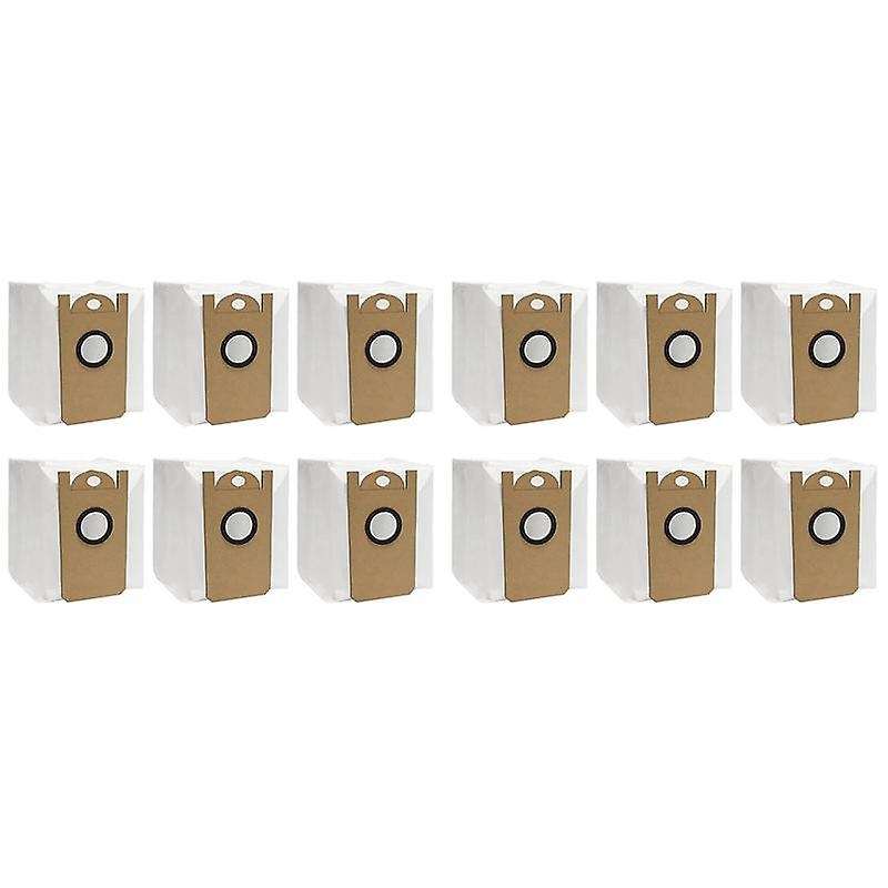 12 Pack Dust Bags for Amarey A90+ Self-emptying Robot Vacuum