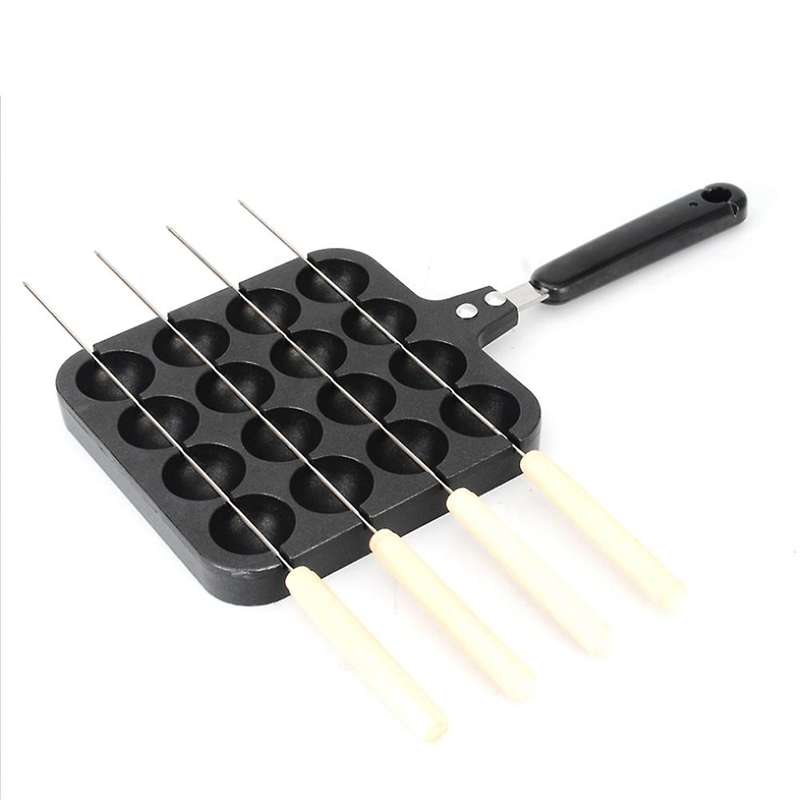 16 Holes Takoyaki Grill Pan Ball Baking Tray Baking Kitchen Tools