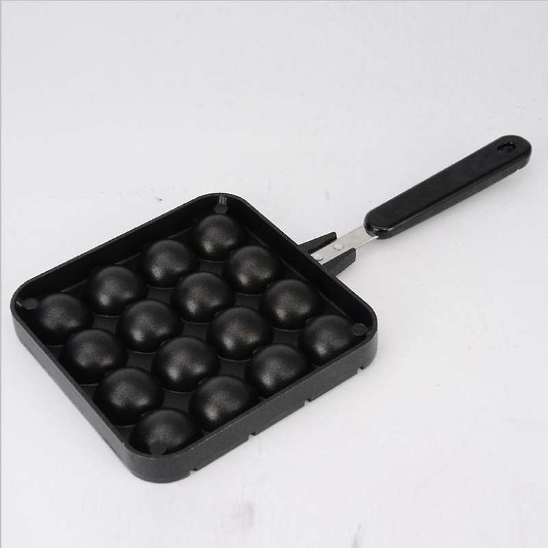 16 Holes Takoyaki Grill Pan Ball Baking Tray Baking Kitchen Tools