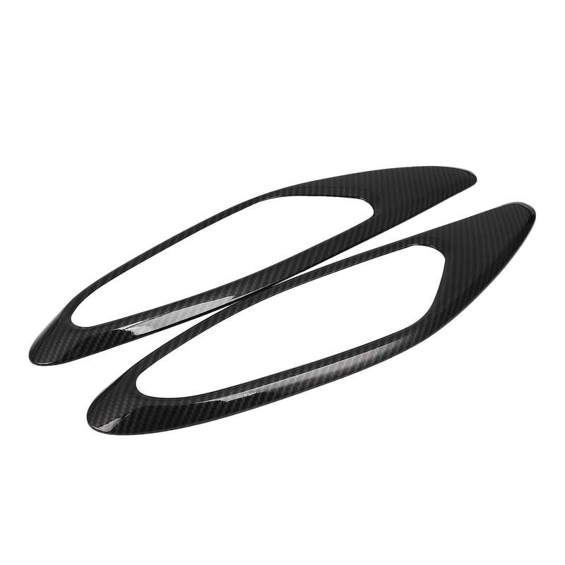 4pcs Carbon Fiber Abs for Alfa Romeo Giulia 2017 2018 Handle Frame