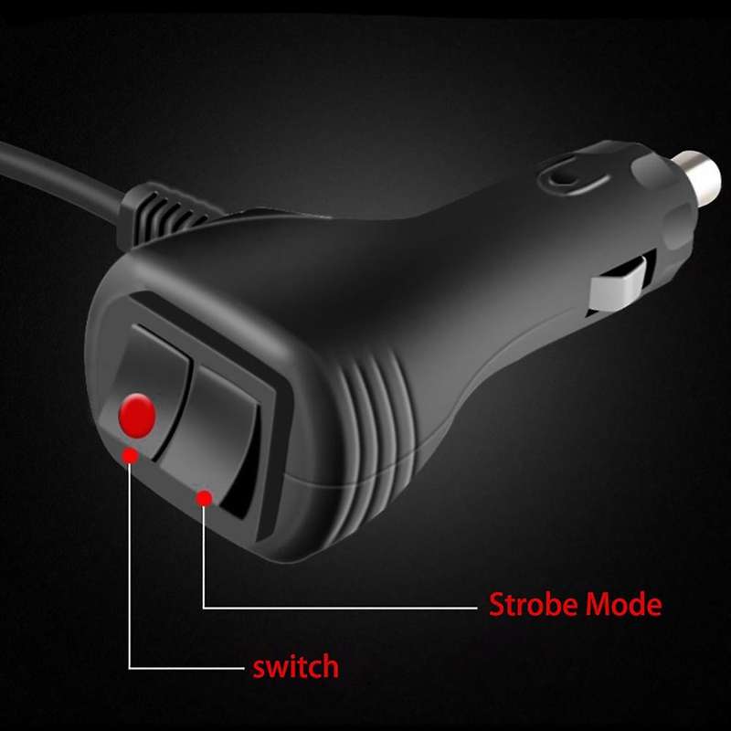 Emergency Dash Strobe Lights with Suction Cups for Vehicles Trucks B