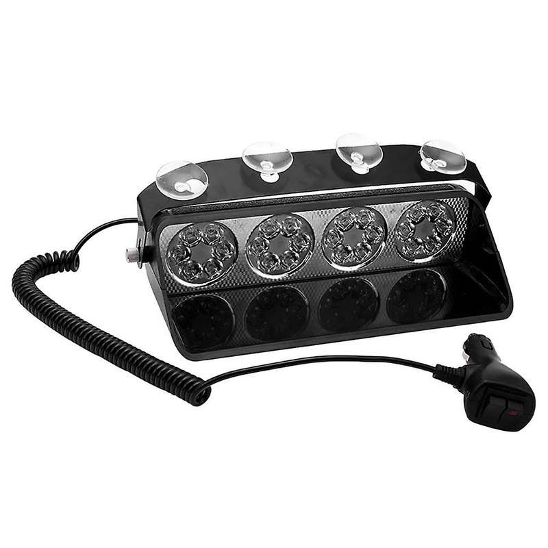 Emergency Dash Strobe Lights with Suction Cups for Vehicles Trucks B