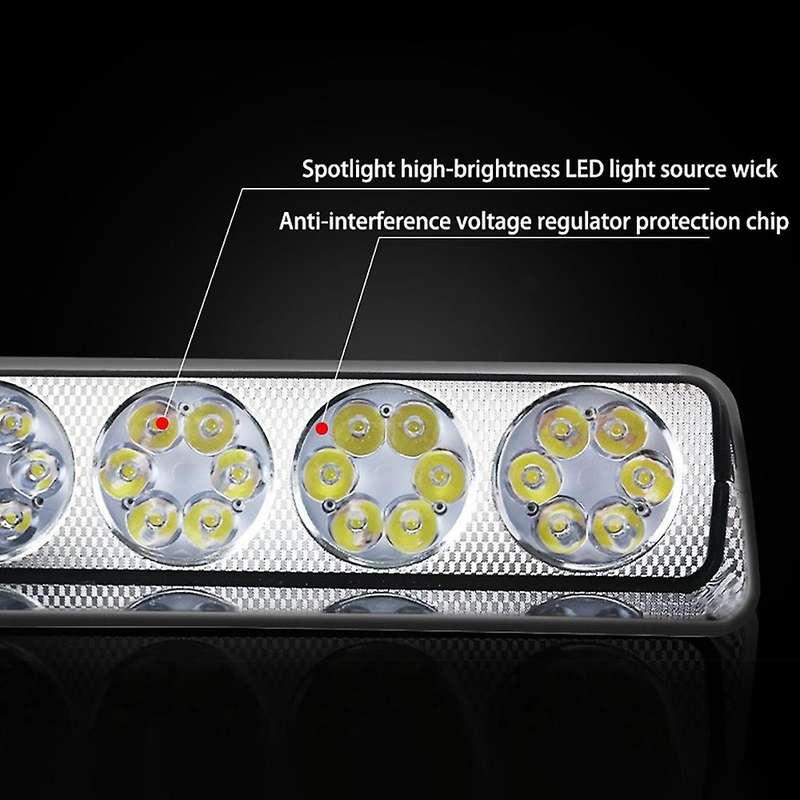 Emergency Dash Strobe Lights with Suction Cups for Vehicles Trucks B
