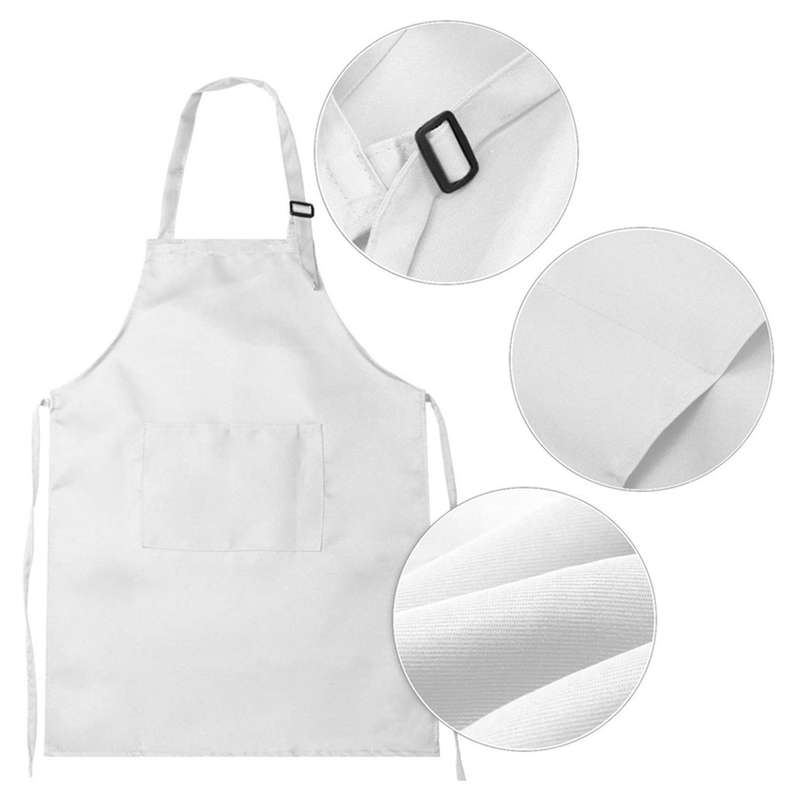 12-piece Children's Apron and Chef Hat Set Adjustable