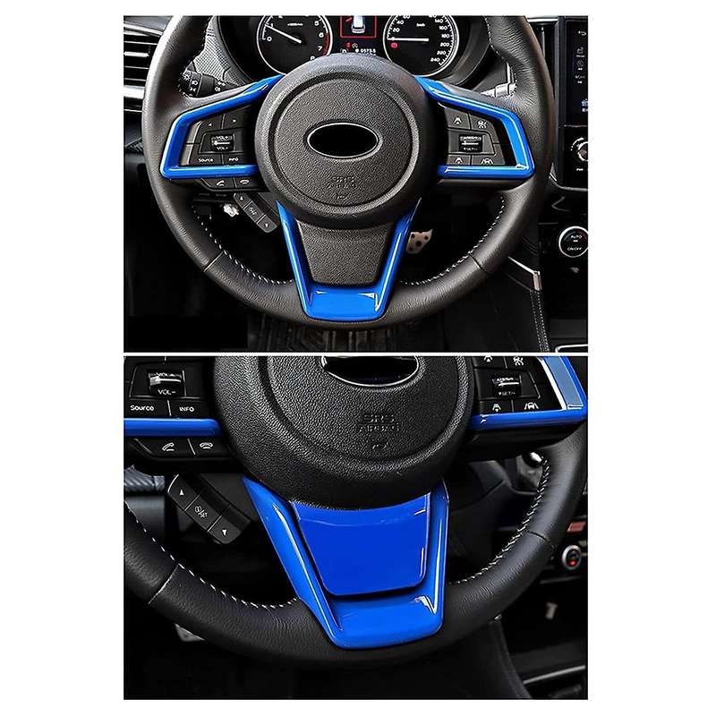 Steering Wheel Panel for Ascent 2019-2022, Impreza 2017-2022, Blue
