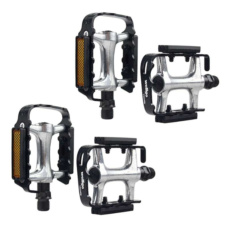 Wellgo 4x M248 Bike Pedals Aluminum Alloy Bicycle Bearing Pedal Parts
