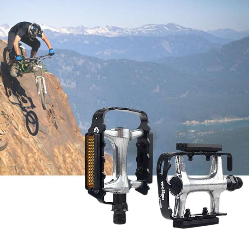 Wellgo 4x M248 Bike Pedals Aluminum Alloy Bicycle Bearing Pedal Parts