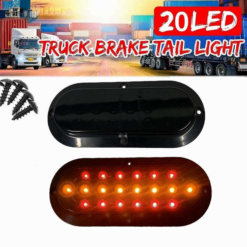 20led E4 Flowing Stop Brake Turn Signal Rear Tail Light