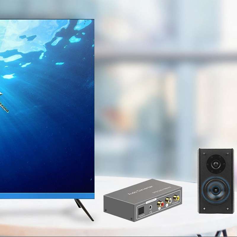 192khz Dac Audio Converter Toslink Optical Coaxial Hdmi-compatible