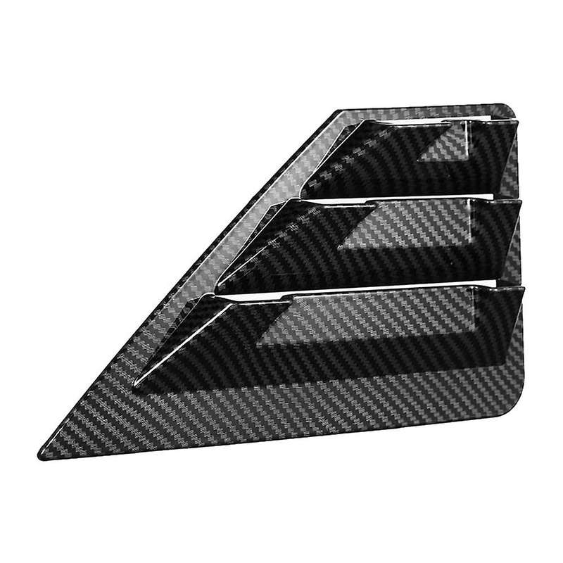 1 Pair Car Rear Window Louver Shutter Cover for Toyota C-hr 2016-2019