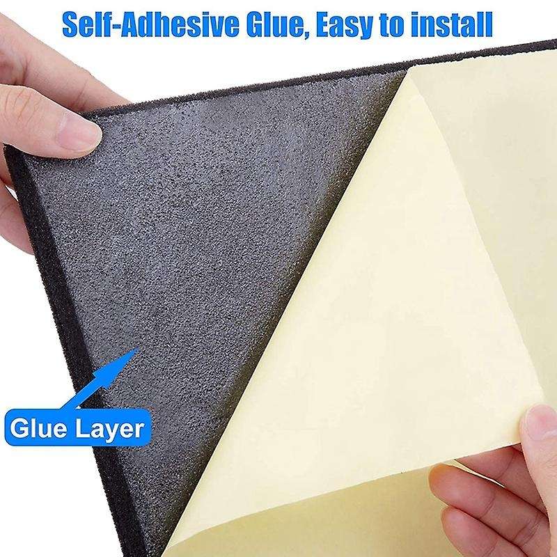 12pcs Soundproof Foam Panels, for Wall,studio, Home and Office