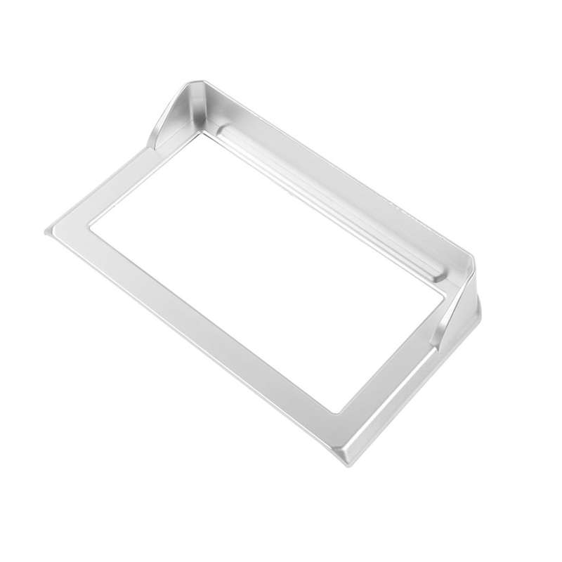 Car Navigation Gps Screen Decoration Cover for Suzuki Jimny, Silver