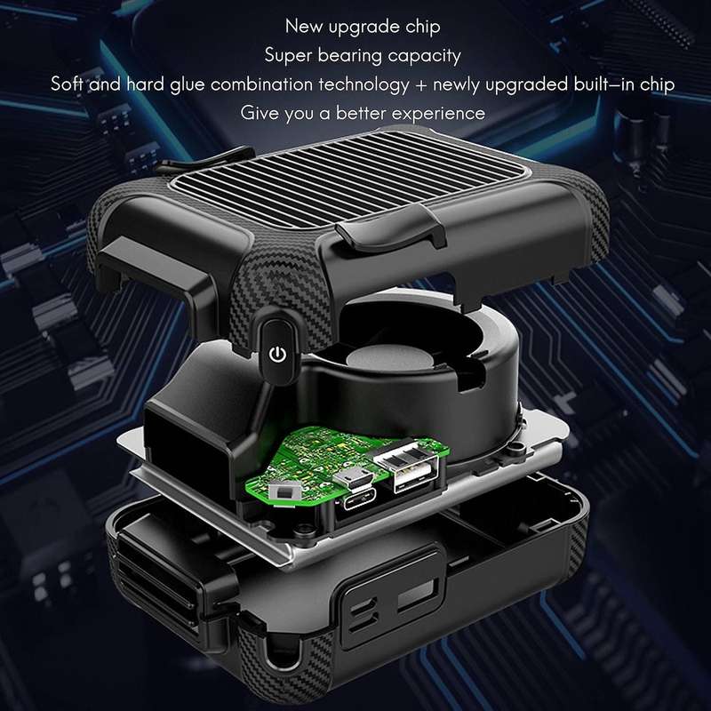 Usb Charging Mini Fan Mobile Small Portable Wireless Waist Fan