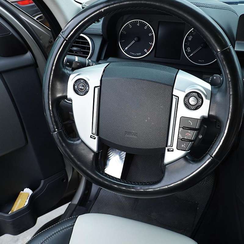 Steering Wheel Button Cover for Freelander 2 13-15,low Profile,chrome