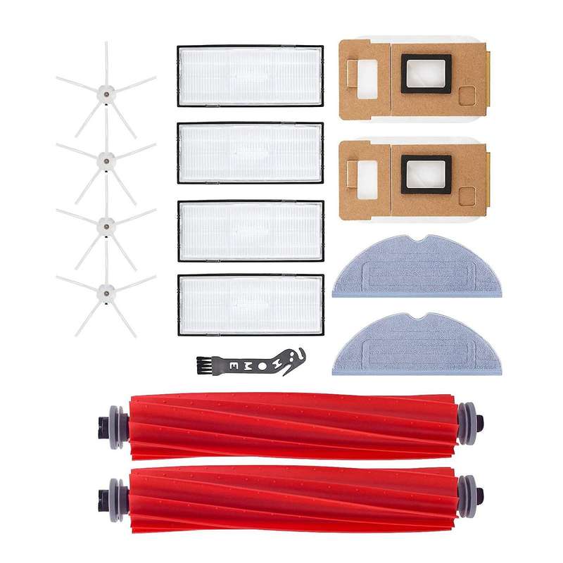 For Roborock S7 T7s Robot, Mop Cloth, Filters, Dust Bags, Side Brush