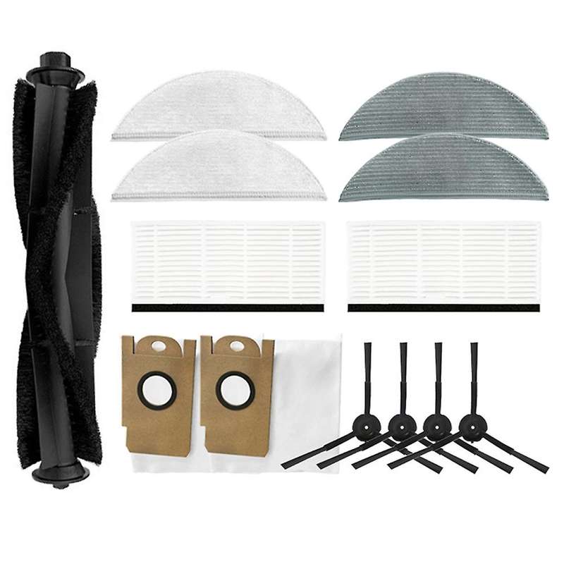 Dust Bag Mop Cloth Side Brush Main Brush Filters for Lydsto R1 Robot