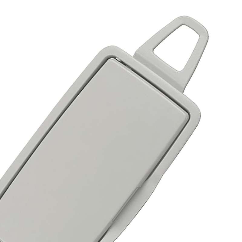 Car Front Left Sun Shade Visor Makeup Cosmetic Mirror Cover Grey