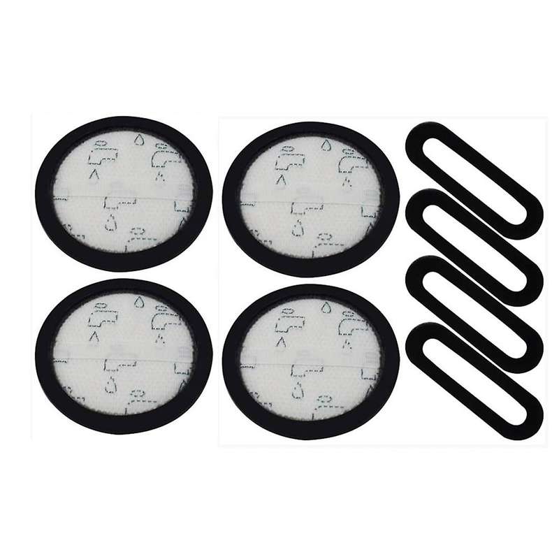 4 Pack Replacement Pre Filters & Post-motor Foam Filters for Eureka